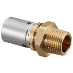 Соединитель пресс "Cofit P" 40х3,5мм х 1 1/4" ВР Oventrop 1512252